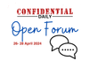 Weekend Open Forum